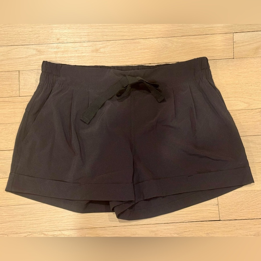 lululemon athletica Black Drawstring Shorts